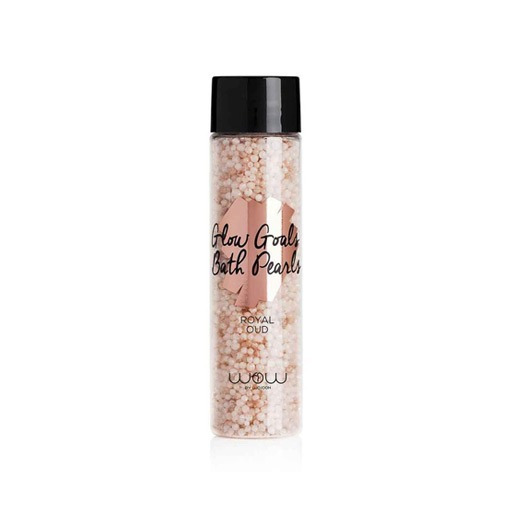 حبيبات لؤلؤية للاستحمام برائحة العود الملكي Glow Goals Bath Pearls Royal Oud Scented