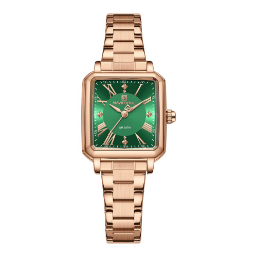 ساعة نسائية كلاسيكية Naviforce NF5065 Classic Square Watch