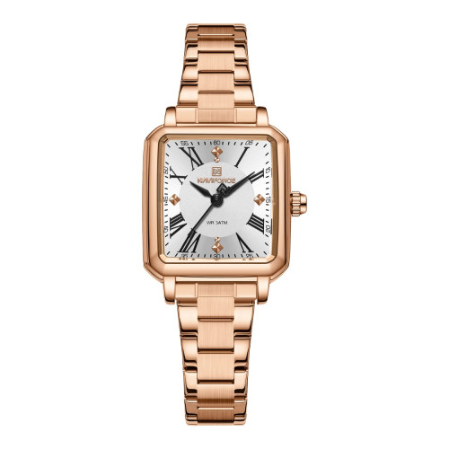 ساعة نسائية كلاسيكية Naviforce NF5065 Classic Square Watch