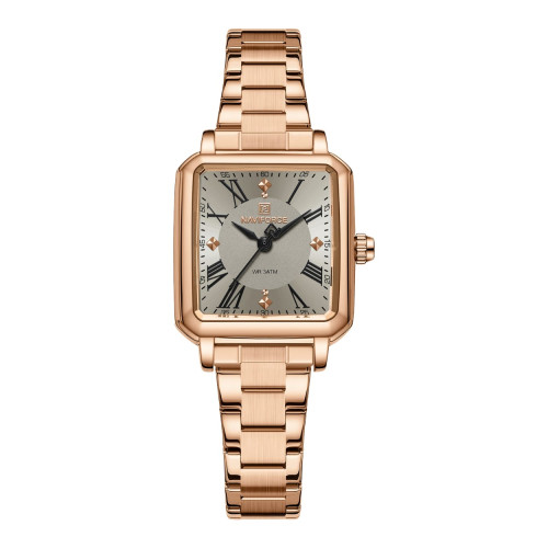 ساعة نسائية كلاسيكية Naviforce NF5065 Classic Square Watch