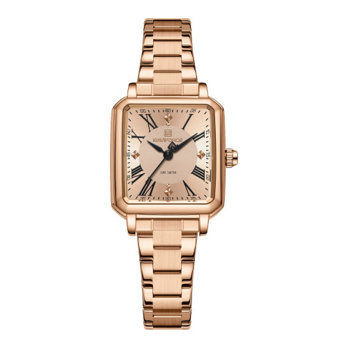 ساعة نسائية كلاسيكية Naviforce NF5065 Classic Square Watch