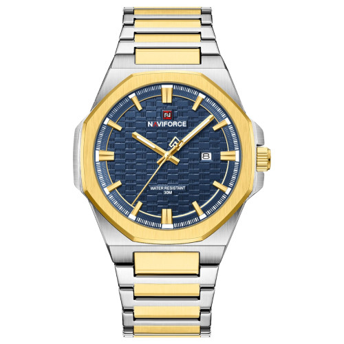 ساعة رجالية Naviforce NF9245 Polygonal Sports Watch