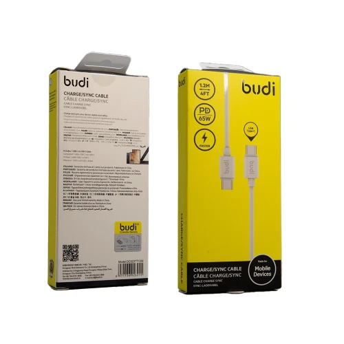 كابل شحن بيدي تايب سي شحن سريع DC023TT12W Fast Charge Sync Cable PD Type-C DC023TT12W