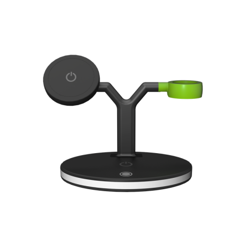 محطة شحن لاسلكية غووي دوك-Y ثلاثية الوظائف Goui Dock-Y Wireless Charger 3-in-1 Charging Station