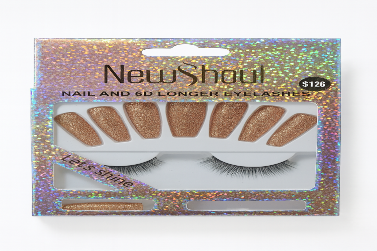 اظافر بديل اكرلك ورموش nails and eyelashes