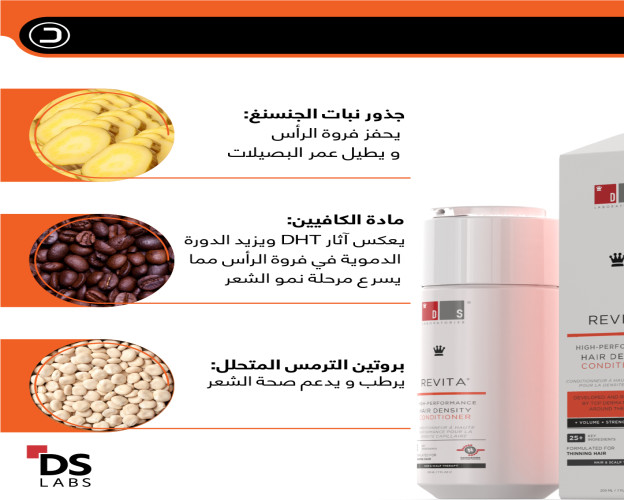بلسم ريفيتا REVITA HIGH-PERFORMANCE HAIR DENSITY CONDITIONER