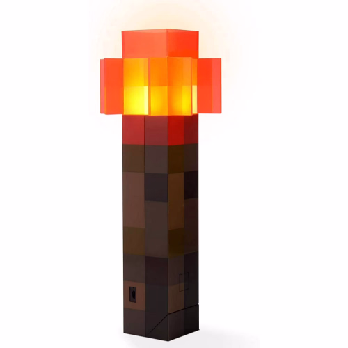 مصباح يدوي ريدستون من ماين كرافت Minecraft Redstone Torch Lamp Nightlight