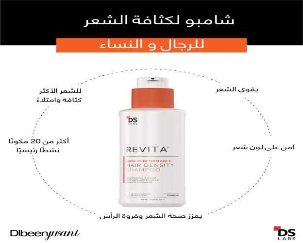 شامبو ريفيتا عالي الأداء لكثافة الشعر Revita High-Performance Hair DENSITY Shampoo