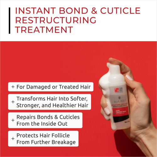 نـيا فِكس﻿ - نظام فوري لإصلاح الروابط وإعادة هيكلة الطبقة الخارجية للشعر﻿ Nia Fix Instant Bond and Cuticle Restructuring System