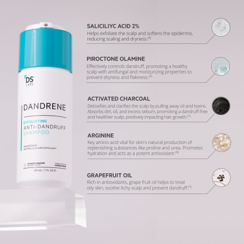 شامبو داندرين المضاد للقشرة Dandrene Exfoliating Anti-Dandruff Shampoo