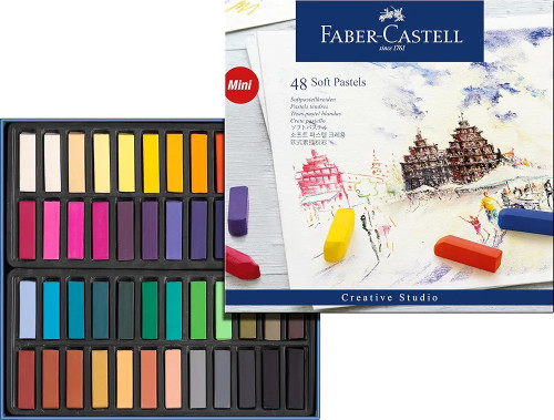 الوان سوفت باستيل ٤٨ مني Faber-castell