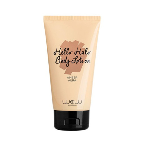 لوشن للجسم برائحة العنبر Hello Halo Body Lotion Amber Aura Scented
