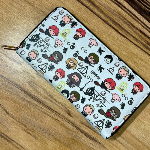 محفظة ثيم هاري بوتر harry potter zipper wallet