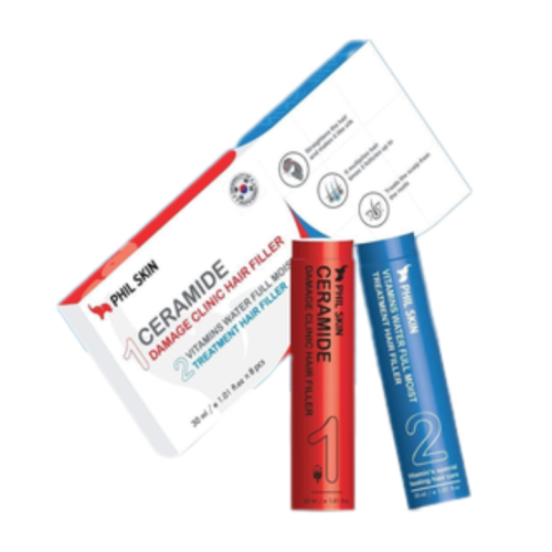 كورس علاج الشعر بالسيراميد– 8 قطع Ceramide Damage Clinic Hair Filler – 8 Pieces