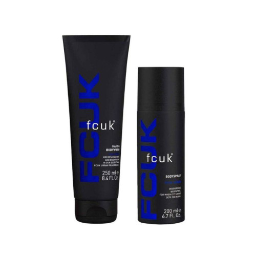 سيت  سبراي وغسول للجسم والشعر رجالي Urban Body Duo - Spray with Hair & Bodywash for him