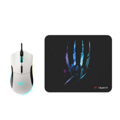 هافيت Havit ms1037cm-wb Gaming Mouse And Mouse Pad Combo