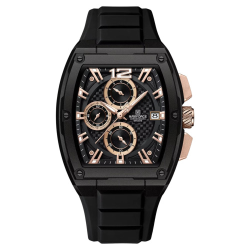 ساعة رجالية Naviforce NF8050 Barrel-Chronograph Watch