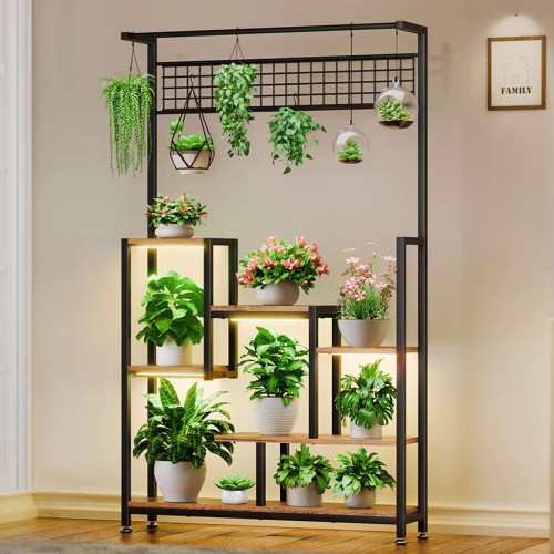 رفوف نباتات خشبية و معدنية Plant Shelves