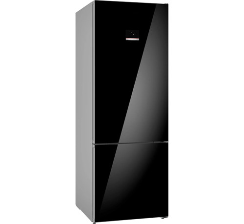 ثلاجة وفريزر قائم بذاته بنظام Total No Frost مع الفريزر في الأسفل سيريز 6 Serie 6 Free-standing fridge-freezer with freezer at bottom Total No Frost
