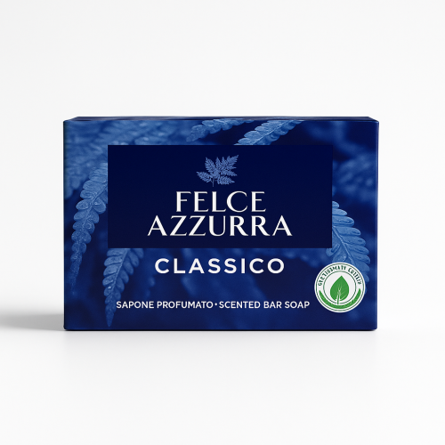 صابونة فليشي أزورا كلاسيكو المعطرة Felce Azzurra Classico Scented Bar Soap
