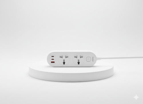 موزع كهربائي متعدد الوظائف بطول 1600 ملم مع 5 منافذ Multifunctional Power Strip 1600MM 5 Ports