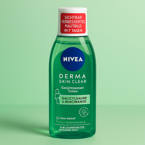 تونر نيفيا ديرما سكين كلير بحمض الساليسيليك والنياسيناميد NIVEA Derma Skin Clear Toner with Salicylic Acid & Niacinamide