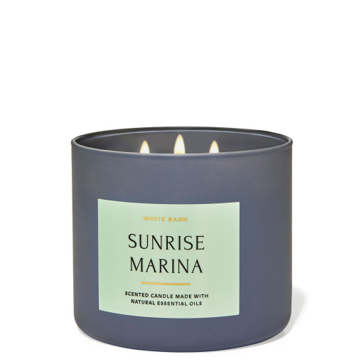 شمعة معطرة وايت بارن White Barn Sunrise Marina 3 Wick Scented Candle