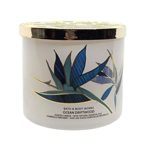 شمعة أوشن دريفتوود Ocean Driftwood 3 Wick Candle
