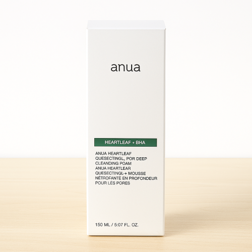 غسول أنوا هيرتليف + BHA لتنظيف المسام بعمق Anua Heartleaf + BHA Pore Deep Cleansing Foam