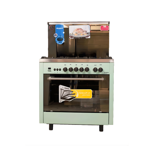 طباخ فريش بروفيشنال 60×90 مصري فيروزي Fresh Professional 60x90 Egyptian Turquoise Cooker