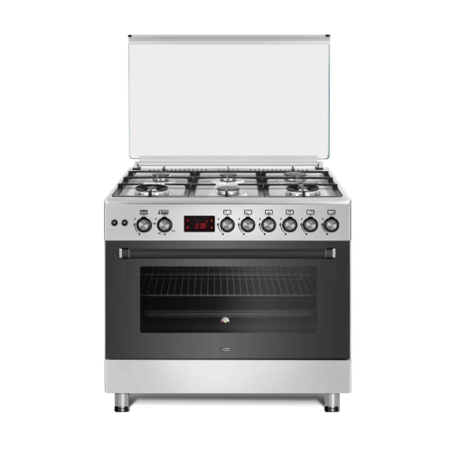 طباخ انسايد - 6 مشاعل -سيفتي Inside Gas Cooker - 6 Burners - Steel - Safety