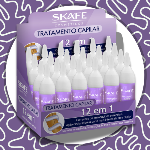 أمبوﻻت علاج الشعر ١٢ في ١ 12 in 1 Treatment Ampules