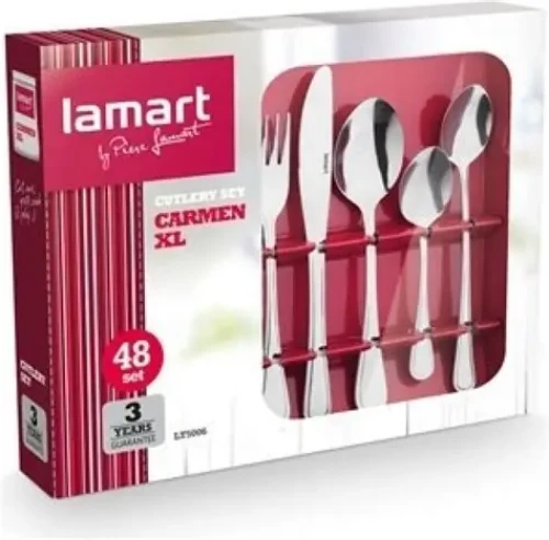 طقم طعام متنوع 48 قطعة 48-Piece Mixed Dinner Set