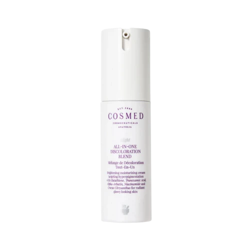 كوزمد كربم لتفتيح البشرة - 30 مل Cosmed All IN ONE Discoloration Blend Brightening Cream - 30ml |