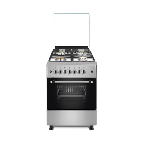 طباخ انسايد - 4 مشاعل نظام بوري Inside Gas Cooker - 4 Burners - Steel