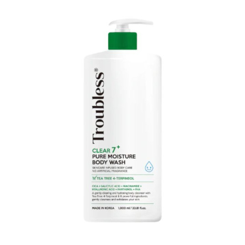 غسول الجسم تروبلس كلير 7 بلس ترطيب نقي Clear 7 Plus Pure Moisture Body Wash