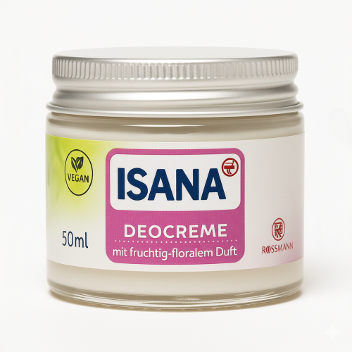 كريم مزيل العرق من ايسانا ISANA Deodorant Cream – Fruity Floral