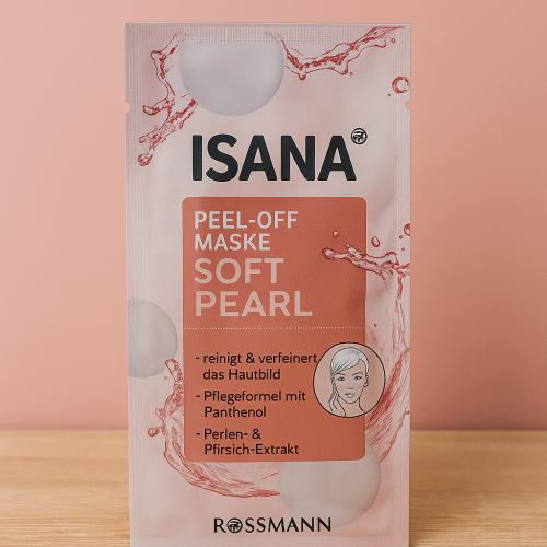 قناع إسـانا سوفت بيرل التقشيري – لإشراقة ونعومة البشرة ISANA Soft Pearl Peel-Off Mask – Radiance & Smoothness