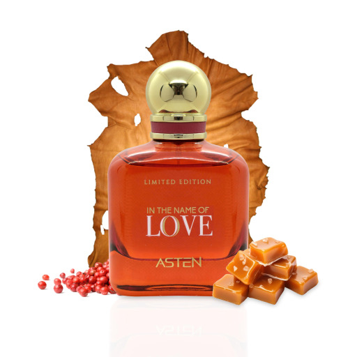 عطر إن ذا نيم أوف لوف Eau De Parfum للرجال 100 مل In The Name Of Love Eau De Parfum Men's Perfume by Asten 100ml