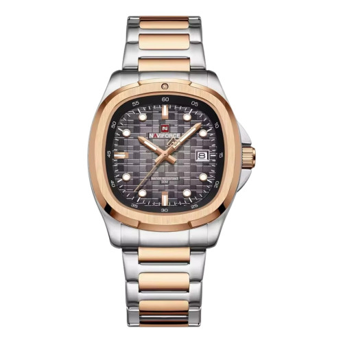 ساعة رجالية Naviforce NF9240 Square Date Watch