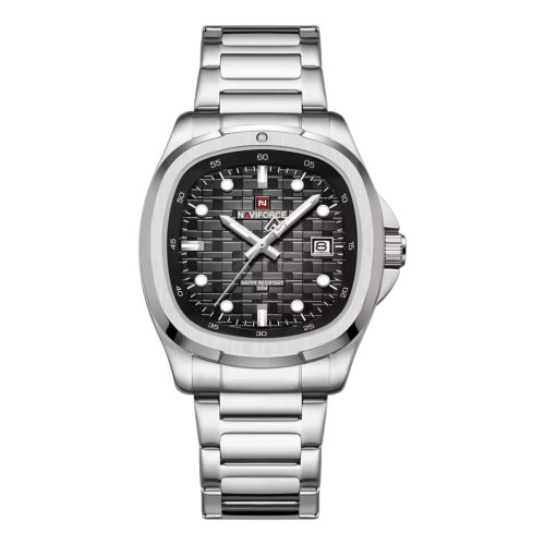 ساعة رجالية Naviforce NF9240 Square Date Watch