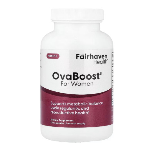 اوڤا بوست لتعزيز فرص الحمل للنساء - موصى به OvaBoost® For Women - Fairhavenhealth USA