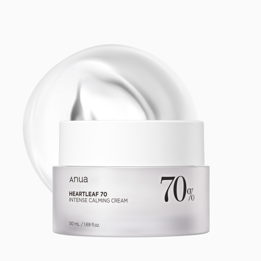 كريم مهدئ مكثف للوجه بخلاصة الهارتليف 70٪ Heartleaf 70% Intense Calming Face Cream