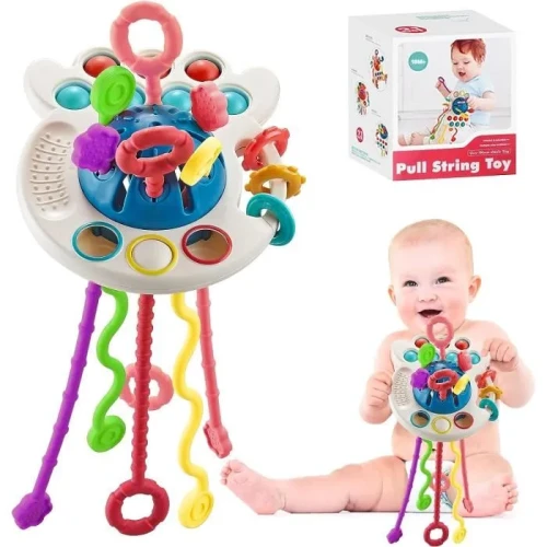لعبة سيليكون للأطفال لتنمية المهارات Silicone toy for children to develop skills