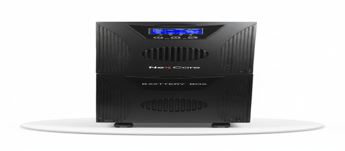 جهاز UPS  – (6 كيلو فولت أمبير / 5400 واط، 12 بطارية 12 فولت – 9 أمبير، أونلاين) UPS - ( 6KVA / 5400W 12BT 12V-9A Online)