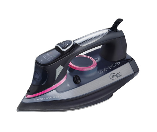 مكوى بلاتينيوم ذكي مع شاشة رقمية للتحكم بالبخار 2200 واط Smart Platinum Iron
