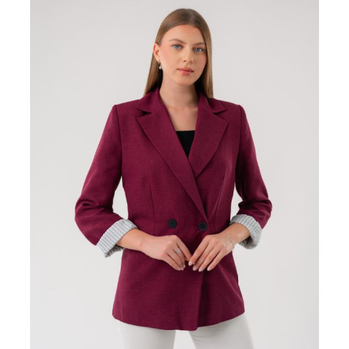جاكيت بليزر بقصّة قصيرة Cropped Blazer