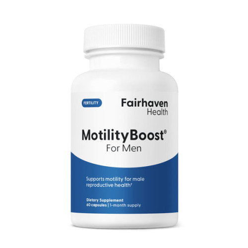 موتلتي بوست رجالي لتحسين وتنشيط حركة الحيوانات المنوية - موصى به MotilityBoost For Men from Fairhavenhealth