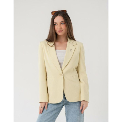جاكيت بليزر بقماش الكوردروي Women's Corduroy Blazer