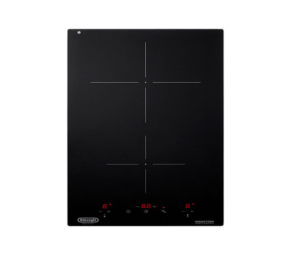 طباخ ديلونغي قياس 51X30     - مشاعل 2 كهربائي- دفن- التسخين الحثي Electric Cooking Hob 30X51Induction Built - In